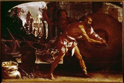 Sansone e la macina da Luigi Miradori