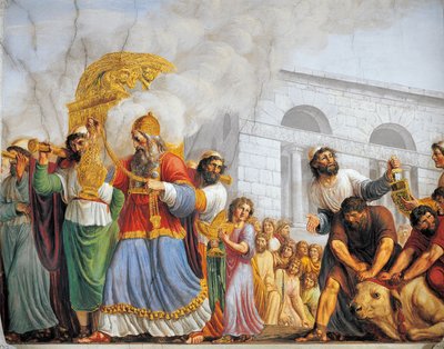 David accompagna il trasporto dell