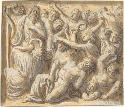 Mosè e il serpente di bronzo da Luigi Ademollo