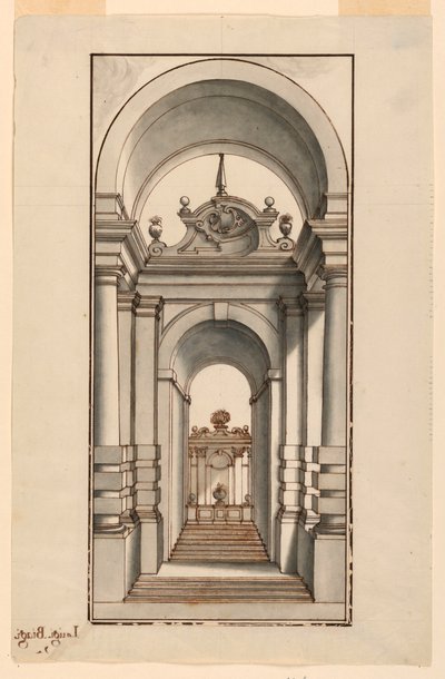 Ingresso con gradini da Luigi Biagi
