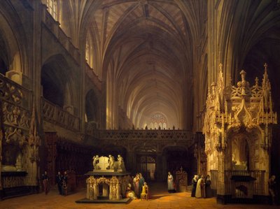 Coro della Chiesa di Bourg-en-Bresse da Luigi Bisi