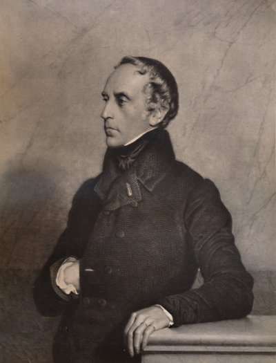 François Pierre Guillaume Guizot, politico e storico francese da Luigi Calamatta