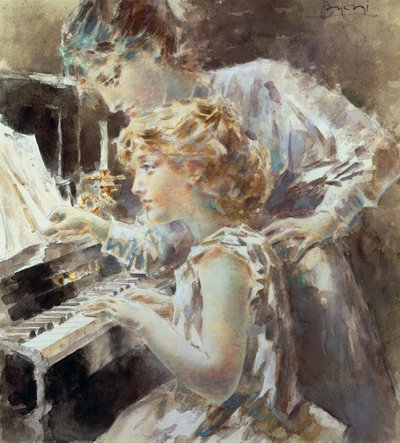 Lezione di piano da Luigi Conconi