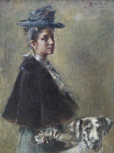 Ritratto della signora Torelli da Luigi Conconi