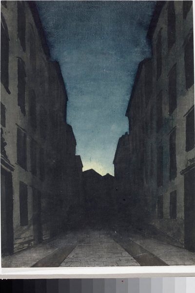 Prospettiva di una strada da Luigi Garibbo