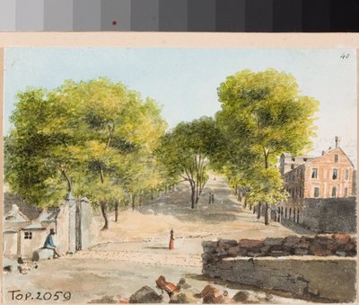 Veduta della salita dei Cappuccini a Genova da Luigi Garibbo