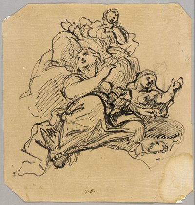 Disegno da Luigi Garzi