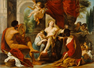 Ercole e Omphale da Luigi Garzi