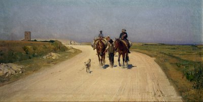 Strada soleggiata da Luigi Gioli