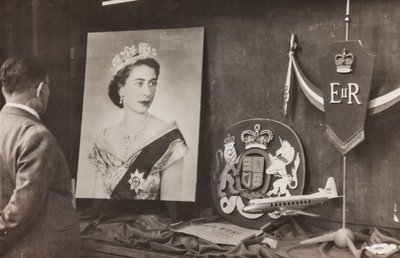 Vetrina Benvenuto alla Regina d