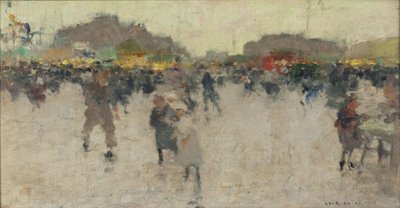 Fête de la place du Trône, Parigi, ca. 1890 da Luigi Loir