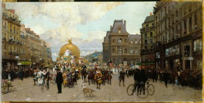 Mi-carême a Parigi, ca. 1912 da Luigi Loir