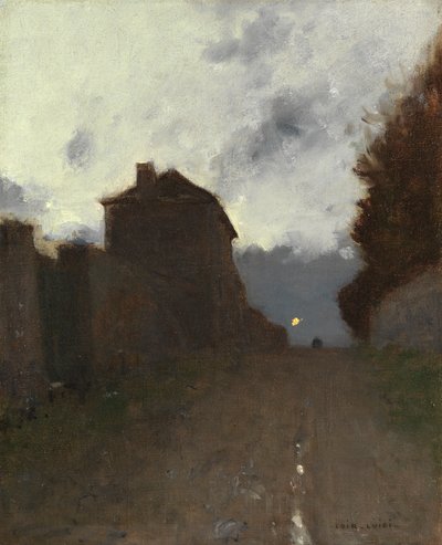 Montmartre al crepuscolo da Luigi Loir