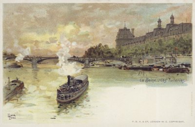 Le Tuileries, Parigi da Luigi Loir