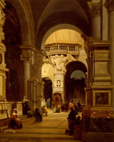 Chiesa di Santa Maria del Popolo a Roma, di Luigi Marchesi (1825-1862) da Luigi Marchesi
