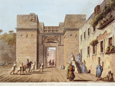 Porta del Cairo da Luigi Mayer