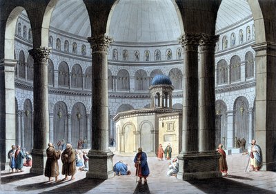 Chiesa del Santo Sepolcro. Da disegni originali di Luigi Mayer, Londra da Luigi Mayer