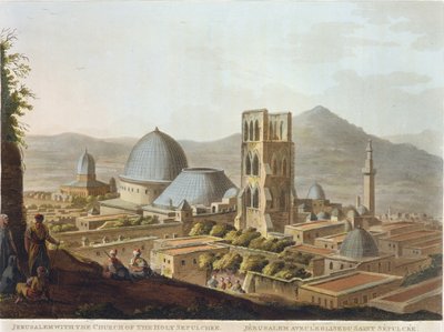 Gerusalemme con la Chiesa del Santo Sepolcro, tavola 3 da 