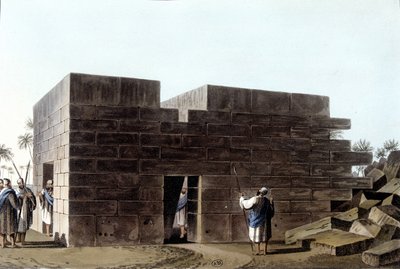 Tempio di Giove Ammone in Libia. In Veduta del Dominio Ottomano in Europa in Asia e altre isole del Mediterraneo. Da un disegno originale di Luigi Mayer, Londra da Luigi Mayer