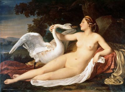 Leda e il cigno, 1840-1850 da Luigi Mussini