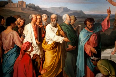 Il trionfo della Verità (dettaglio) 1847 da Luigi Mussini