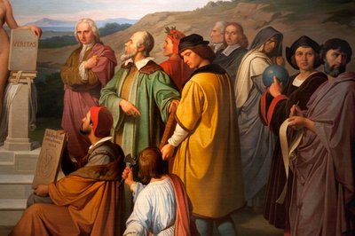 Il trionfo della Verità (dettaglio) da Luigi Mussini