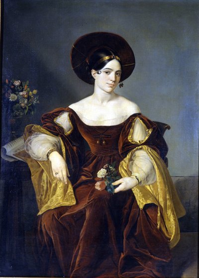 Maria de la Felicidad Malibran (1808-1836) da Luigi Pedrazzi