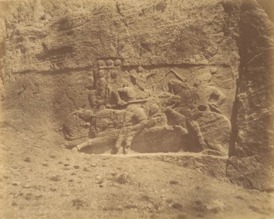 4 [Naksh-i Rustam, vicino a Persepoli], 1840-60 da Luigi Pesce