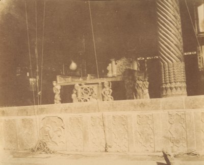 [Palazzo Golestan, Teheran, Iran] Takht-i Marmor, anni 1840-60 da Luigi Pesce