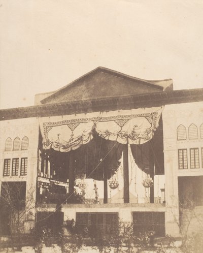 Sala del Trono del Pavone, Teheran, 1858 da Luigi Pesce