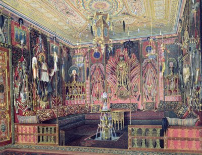 La Sala Araba nel Palazzo di Caterina a Tsarskoye Selo, c.1850 da Luigi Premazzi