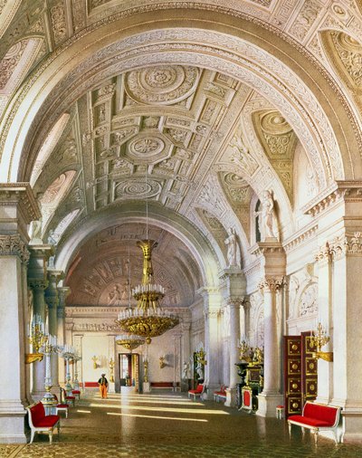 Veduta della Sala Bianca nel Palazzo d