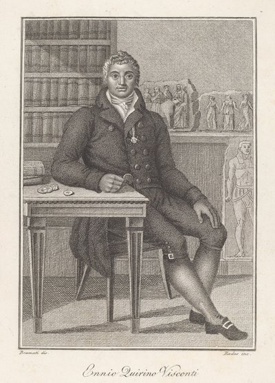 Ennio Quirino Visconti da Luigi Rados, after Luigi Bramati or Antonio Bramati