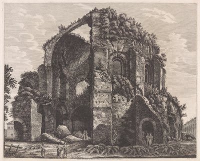 Avanzo del Tempio di Minerva Medica da Luigi Rossini