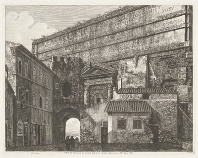 Porta Maggiore a Roma da Luigi Rossini