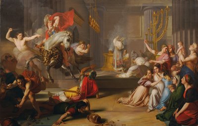 La cacciata di Eliodoro dal tempio da Luigi Sabatelli