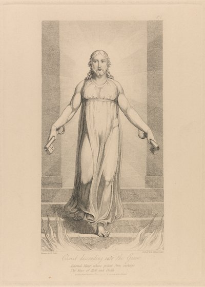 Cristo Scende nella Tomba da Luigi Schiavonetti