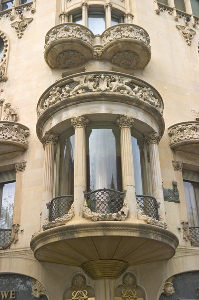Finestra, 1905 da Luis Domenech i Montaner