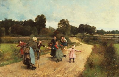 Incontro con la nonna, c.1900 da Luis Jimenez y Aranda