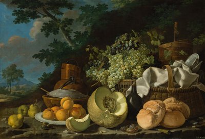 Il pasto pomeridiano La Merienda da Luis Egidio Melendez