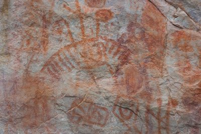 Pittografia, Faical, San Ignacio, Cajamarca, Perù da Luis Rosendo.