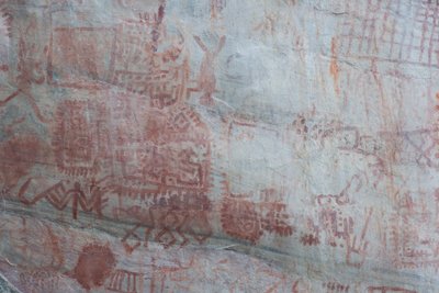 Pittografia, Faical, San Ignacio, Cajamarca, Perù da Luis Rosendo.