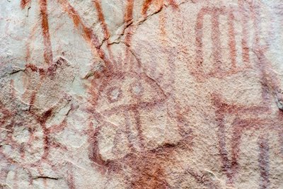 Pittografia, Faical, San Ignacio, Cajamarca, Perù da Luis Rosendo.