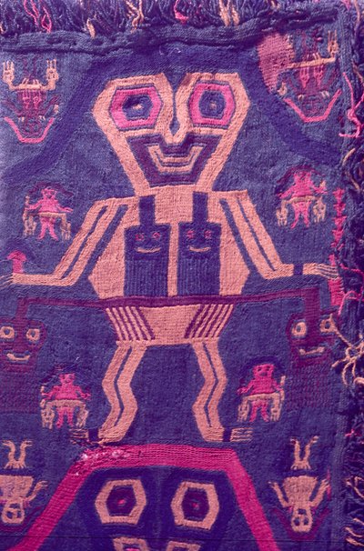Tessuti, Cultura Paracas, Perù, 2015 da Luis Rosendo.