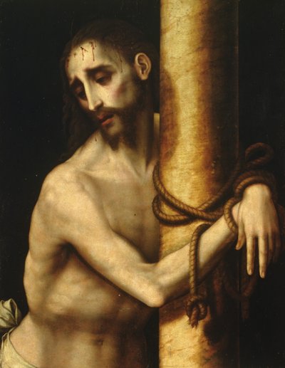 Cristo legato alla colonna da Luis de Morales