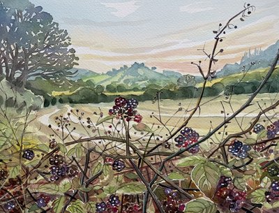 Paesaggio con more mature da Luisa Millicent