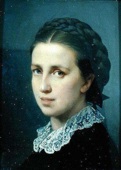 Autoritratto da Luisa Mussini Piaggio