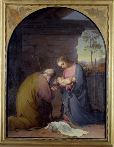 Adorazione di Gesù da Luisa Mussini Piaggio