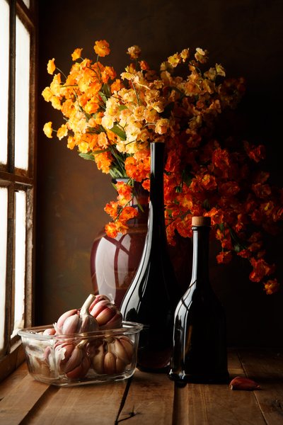Aglio rustico e fiori da Luiz Laercio