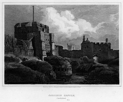Castello di Carlisle, Cumberland da Luke (after) Clennell